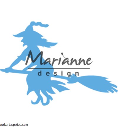 Marianne Design Die Witch on Broomstick