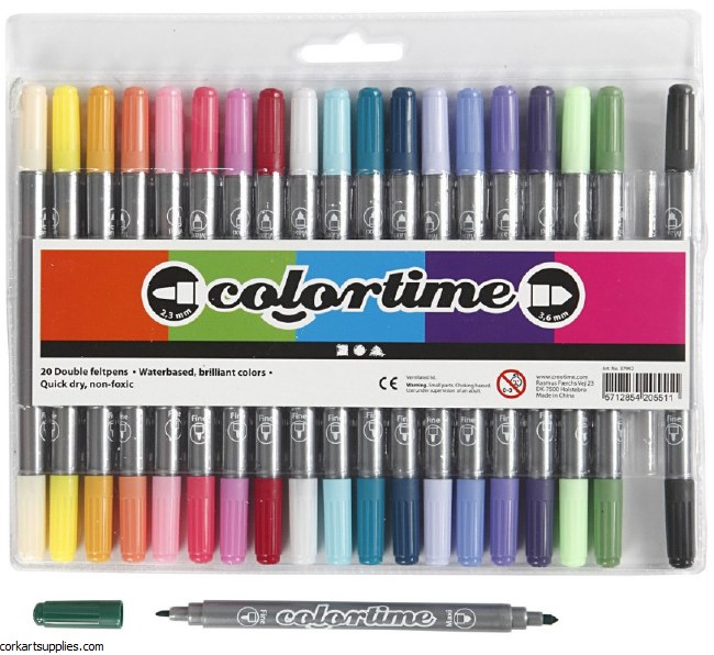 Markers Colourtime Dual 20pkB* Markers Colourtime Dual 20pkB*