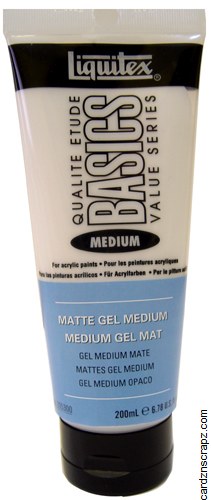 Liquitex Basic 200ml Matt Gel Medium Liquitex Basic 200ml Matt Gel Medium