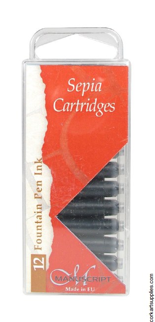 Calligraphy Cartridge Brn 12pk