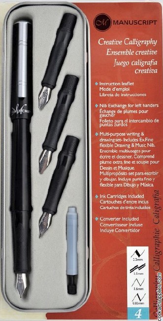 Calligraphy Set 4 Nib Creative