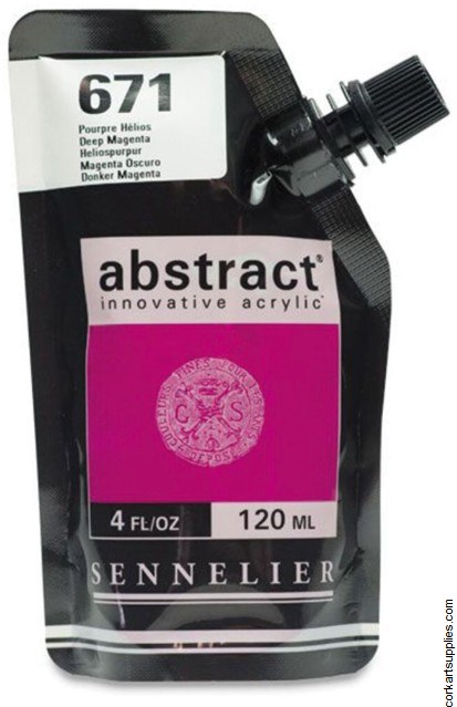 Abstract 120ml Deep Majenta