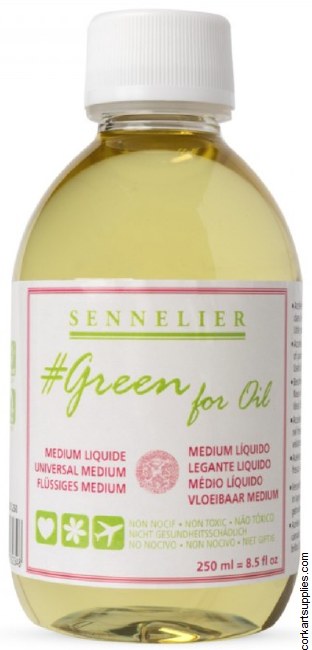 Sennelier Green Oil Medium 250ml