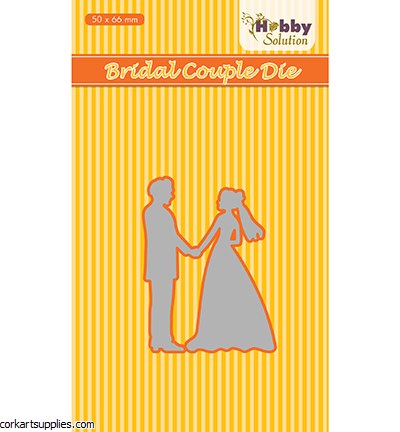 Nellie's Choice Die Bridal Couple 50x66mm