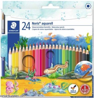 Noris Aquarell Pencils 24pk