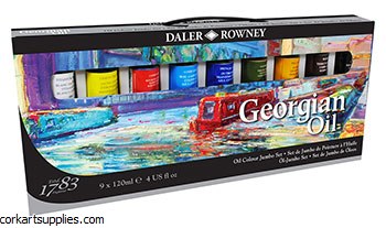 Georgian Set Jumbo 120ml 9pk^ Georgian Set Jumbo 120ml 9pk^
