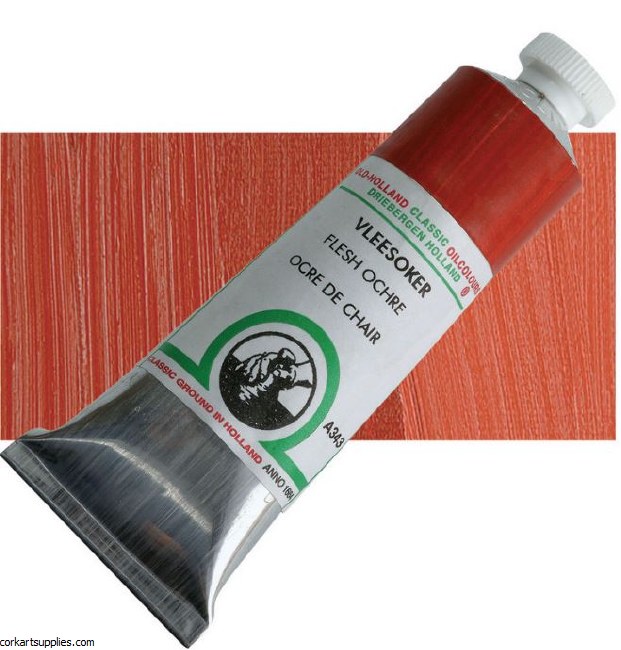 Old Holland A343 Flesh Ochre 40ml