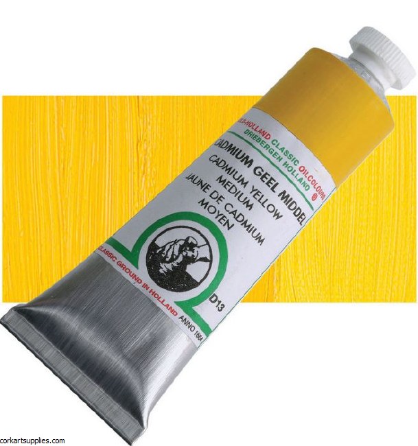 Old Holland D13 Cadmium Yellow Medium 40ml