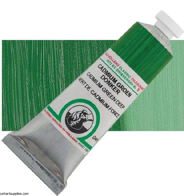 Old Holland D45 Cadmium Green Deep 40ml