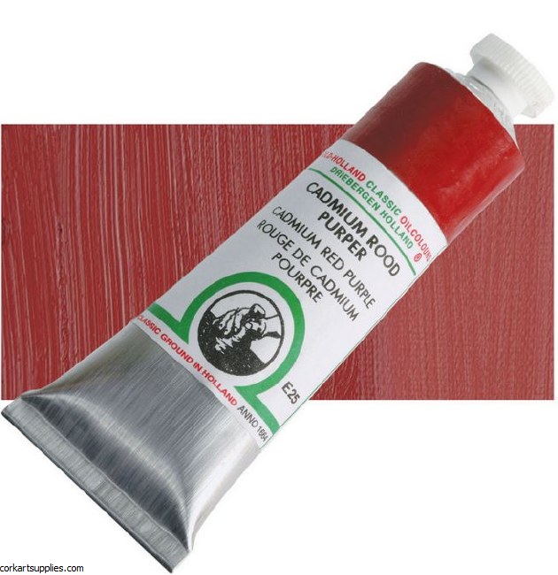 Old Holland E25 Cadmium Red Purple 40ml