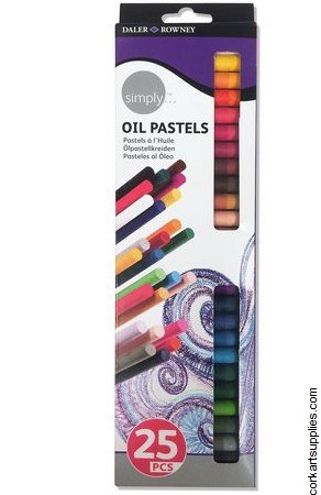Oil Pastel Simply 25pk* Oil Pastel Simply 25pk*