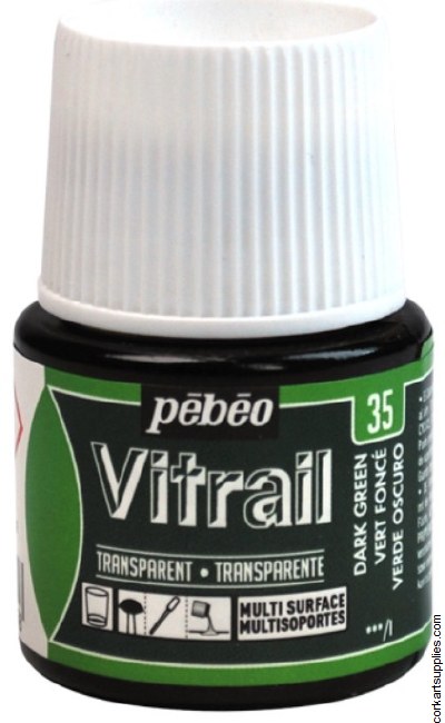 Vitrail 45ml Transparent 15 Dark Green