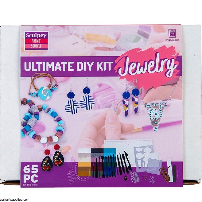 Sculpey Ultimate Jewellery Kit 64pc Age 14+