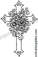 Clear Stamp Tinchies Cross #2