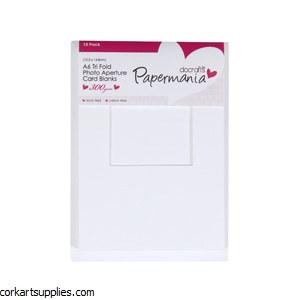 Card/Envelope 10pk A6 Squ/Aperture White