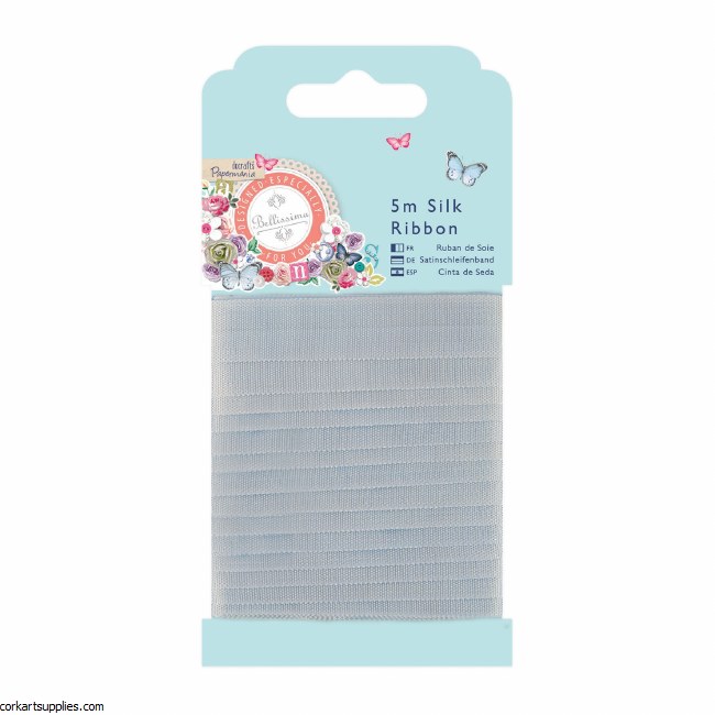 Papermania 5m Silk Ribbon Bellissima Papermania 5m Silk Ribbon Bellissima