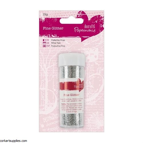 Glitter Ex.Fine 25g Silver