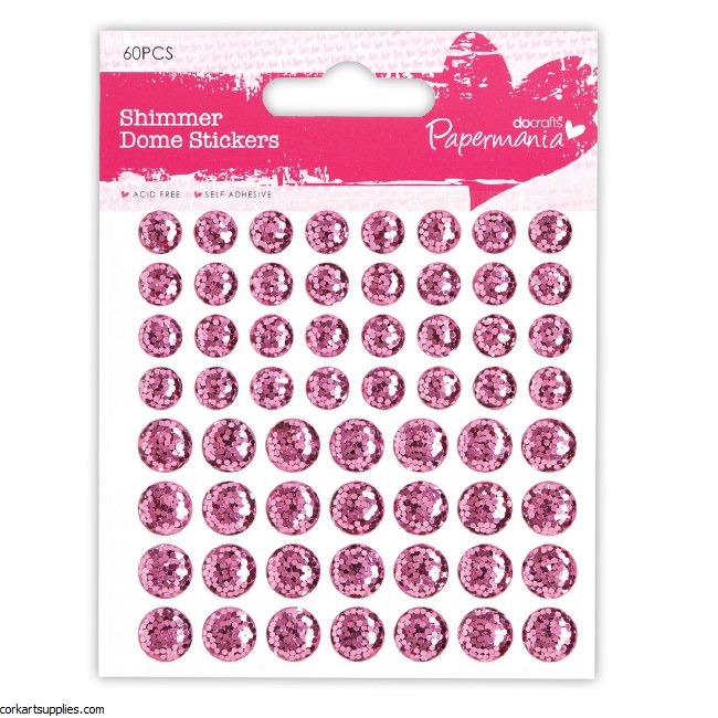 Shimmer Dome Pink 60pk