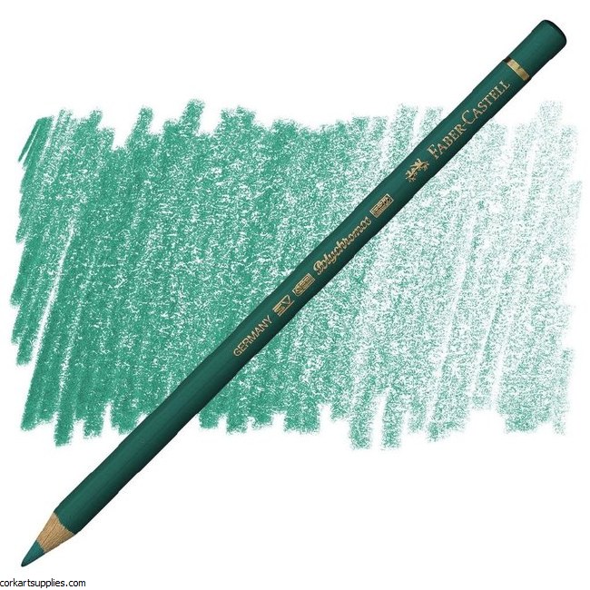 Polychromos Pencil 276 - Chrome Oxide Green Fiery