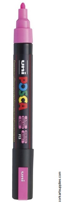 Posca Medium 2.5mm Fluoroescent Pink