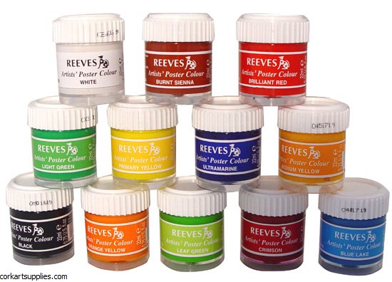 Reeves Poster Paint 12 Pack Reeves Poster Paint 12 Pack