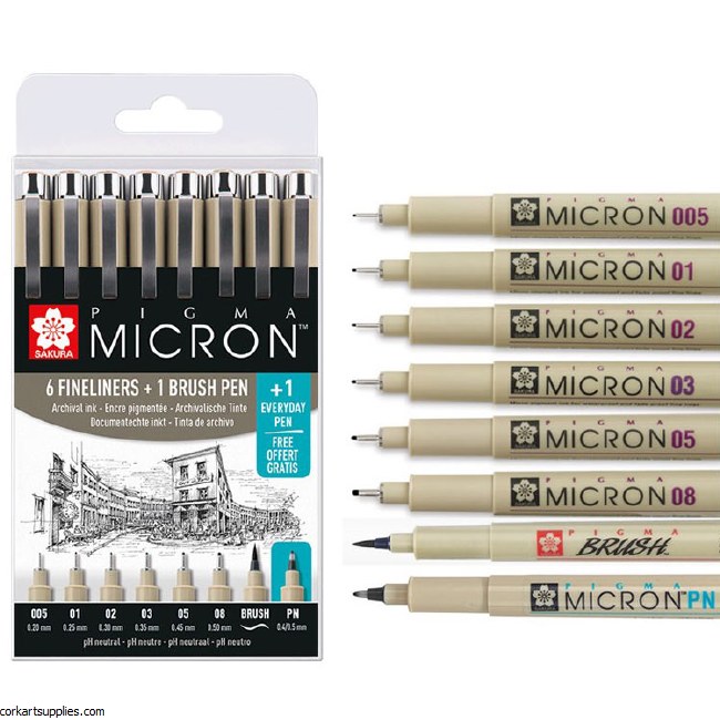 Sakura Pigma Micron Pens – Project Workshop PH