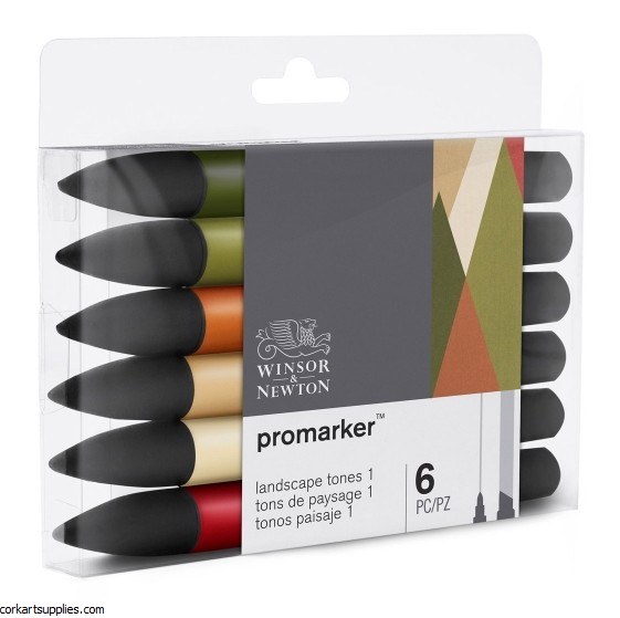 ProMarker Set 6pk Landscape