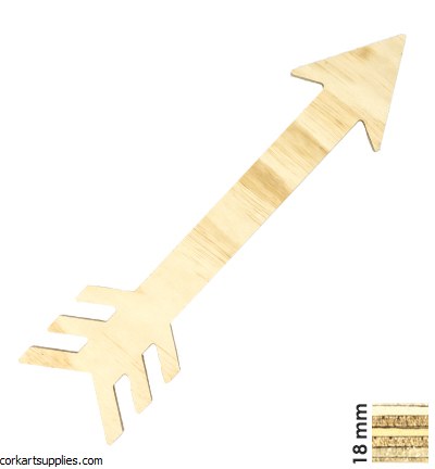 Pronty Wooden Arrow 18mm 22" Long Pronty Wooden Arrow 18mm 22" Long
