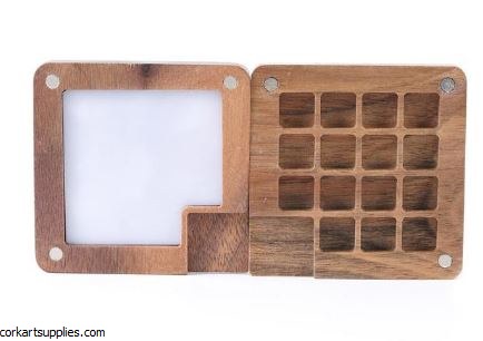 Palette Wooden 15 Square Well