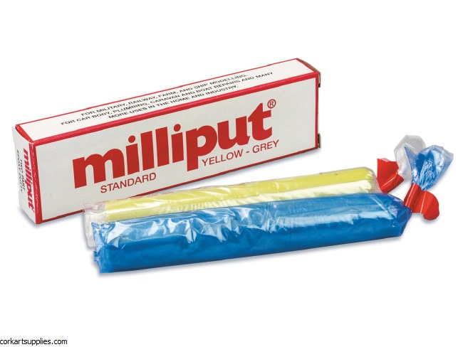 Milliput Epoxy Putty Pack for Grey Stone Restoration (3-Pack)