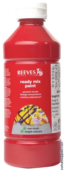 Redimix 500ml Reeves Brillant Red Redimix 500ml Reeves Brillant Red