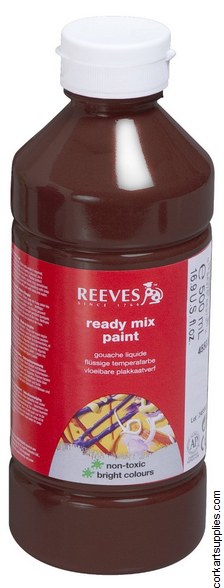 Redimix 500ml Reeves Burnt Sienna Redimix 500ml Reeves Burnt Sienna