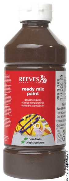Redimix 500ml Reeves Burnt Umber Redimix 500ml Reeves Burnt Umber