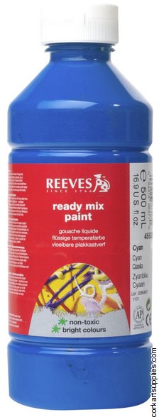 Redimix 500ml Reeves Cyan Redimix 500ml Reeves Cyan