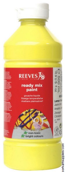 Redimix 500ml Reeves Lemon Yellow Redimix 500ml Reeves Lemon Yellow