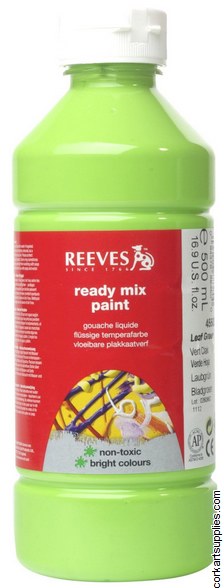 Redimix 500ml Reeves Leaf Green Redimix 500ml Reeves Leaf Green
