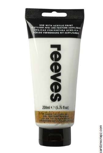 Reeves 200ml CoarseTexture Gel Reeves 200ml CoarseTexture Gel
