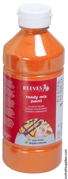 Redimix 500ml Reeves Orange Redimix 500ml Reeves Orange