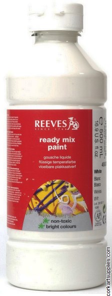 Redimix 500ml Reeves White Redimix 500ml Reeves White