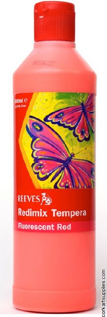Redimix 500ml Reeves Fluorescent Red Redimix 500ml Reeves Fluorescent Red