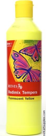 Redimix 500ml Reeves Fluorescent Yellow Redimix 500ml Reeves Fluorescent Yellow