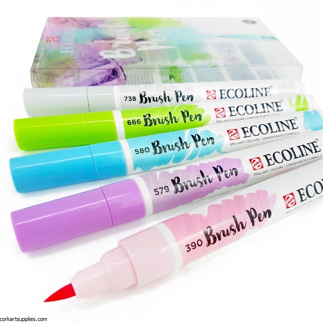 Ecoline Brush Pens Pastel 5pk