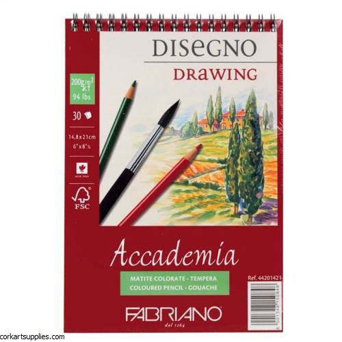 Accademia Pad A5 30s Spiral