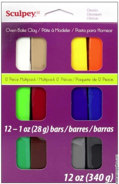 Sculpey 111 Multi Classic 12pk