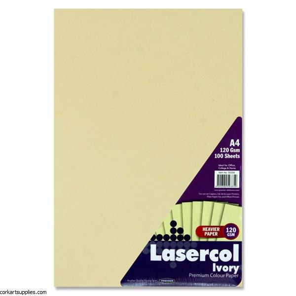 Paper Pk A4 120 Ivory 100pk