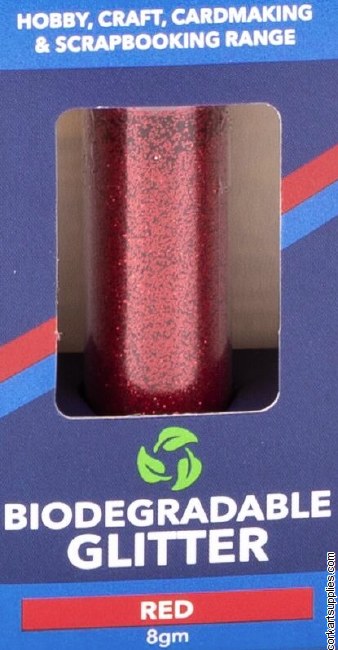 Glitter Eco 8gm Red Glitter Eco 8gm Red