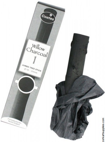 Willow Charcoal Tree Stick 1 Piece