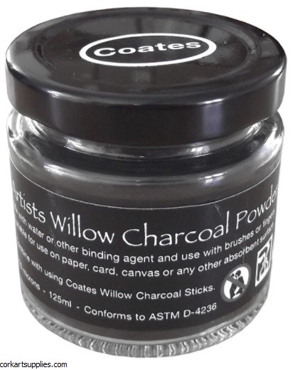 Charcoal Powder Coates 125g