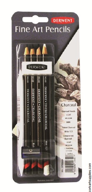 Derwent Charcoal Mix Media 9pk