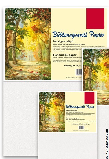 Handmade Paper 250gm 35x25cm 5pk